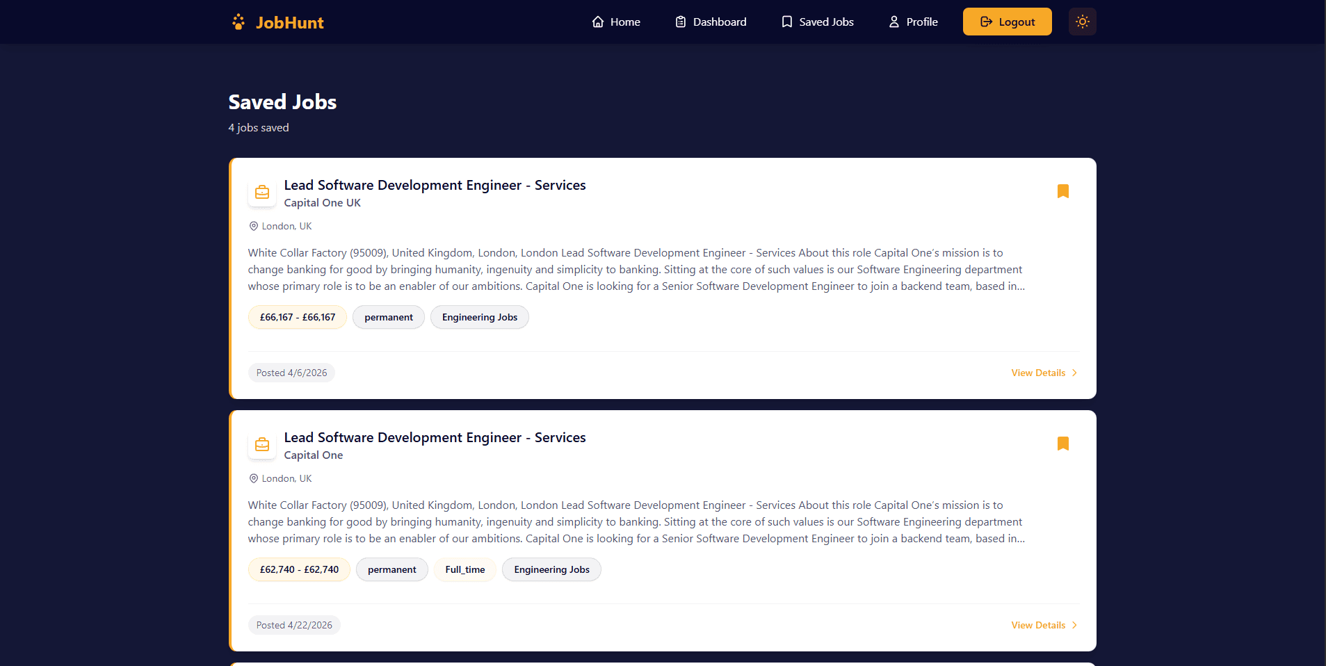 JobHunt - International Job Search Engine preview 4